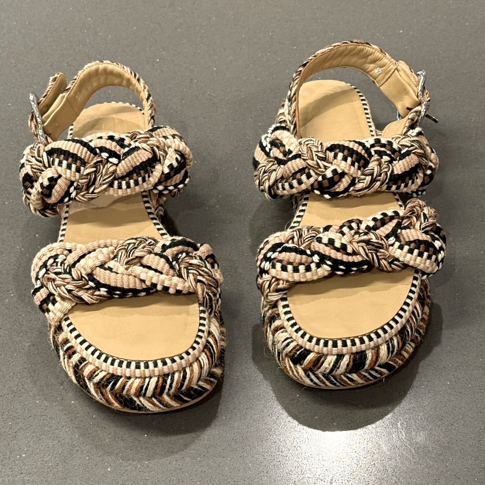 AMAMBAIH Maria Flatform Sandal in Sand Size 37 US 7 - Picture 12 of 15